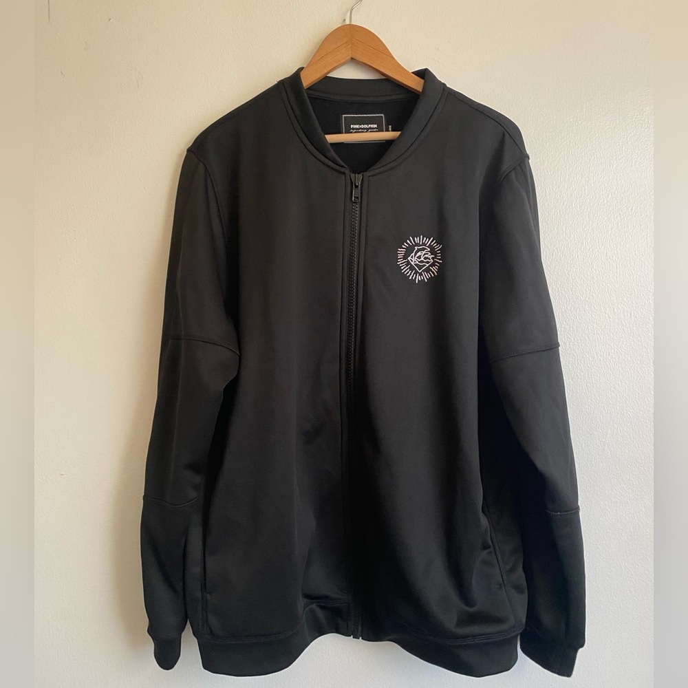 Pink Dolphin Black Fleece Sweatsuit